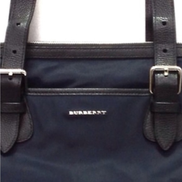 BURBERRY NYLON LEATHER SHOULDER BAG - Picture 4 of 15